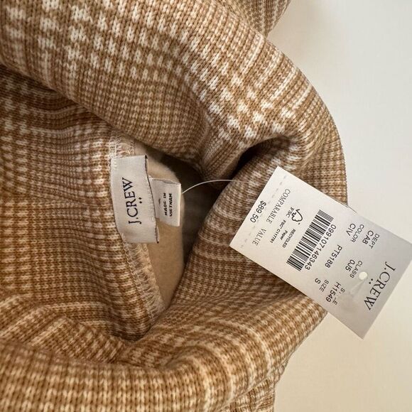 $89 J. Crew plaid turtleneck size small m7 - Picture 3 of 4